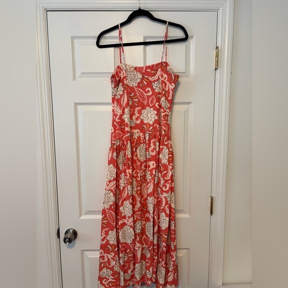 Zara Collection Cotton Linen Blend Bloggers Favorite Midi Dress - Picture 9 of 13